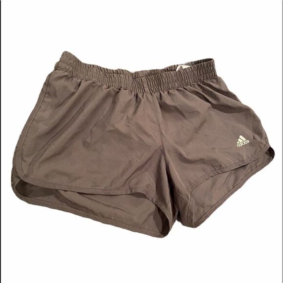 ADIDAS Grey Running Shorts Size Medium M 3” - Picture 1 of 7